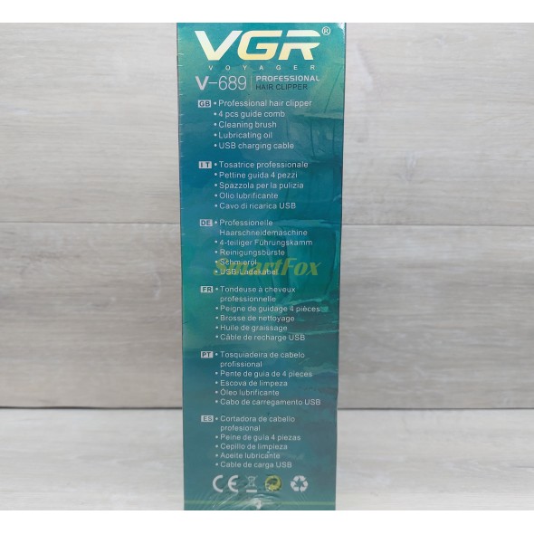 Машинка для стрижки VGR V-689 (беспроводная)