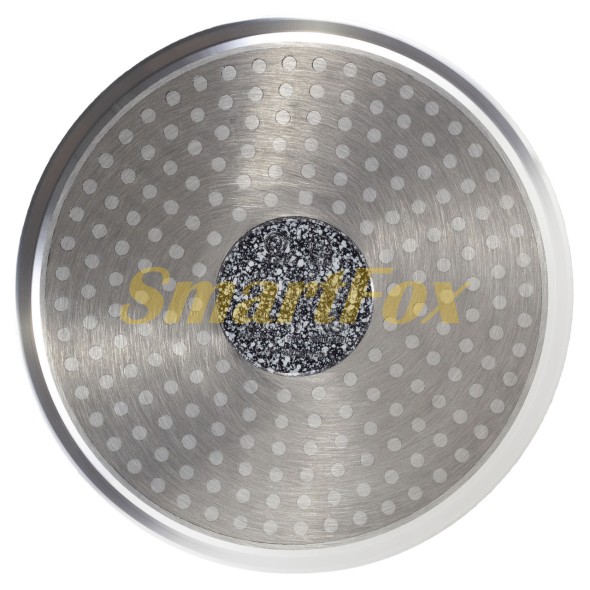 Каструля з кришкою Ofenbach 6.2л з литого алюмінію з антипригарним покриттям та для індукції та газу KM-100503