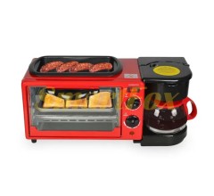 Машина для сніданку тостер, духовка, кавник RAF R 5308R