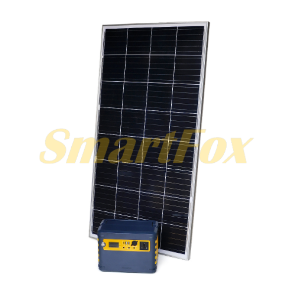 Портативна станція BRAZZERS BRPRS-1024W+POLY Solar panel 160W