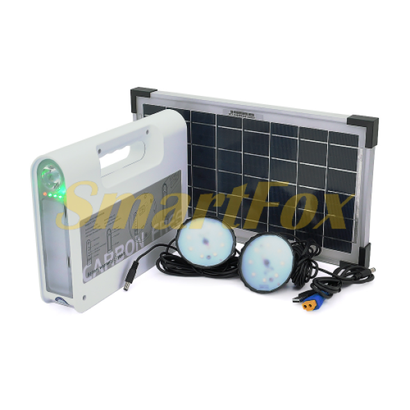 Портативный фонарь BRAZZERS BRPF-CF80/18, Solar panel 18W