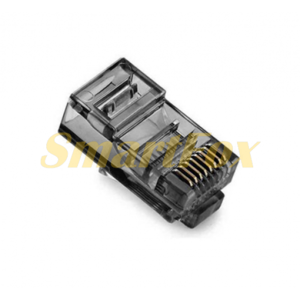 Коннектор RJ-45 8P8C UTP Cat-5 Black (100 шт/уп., цена за упаковку)