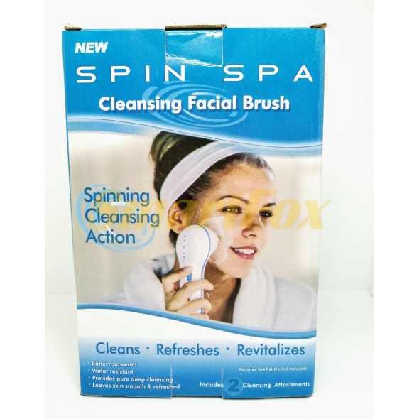 Прибор для чистки лица Spin spa clean facial brush
