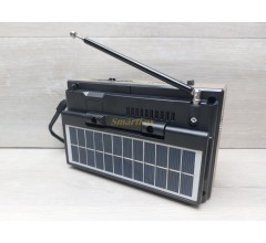Радіоприймач з USB Pu Xing K11BTS + сонячна батарея + ліхтарик