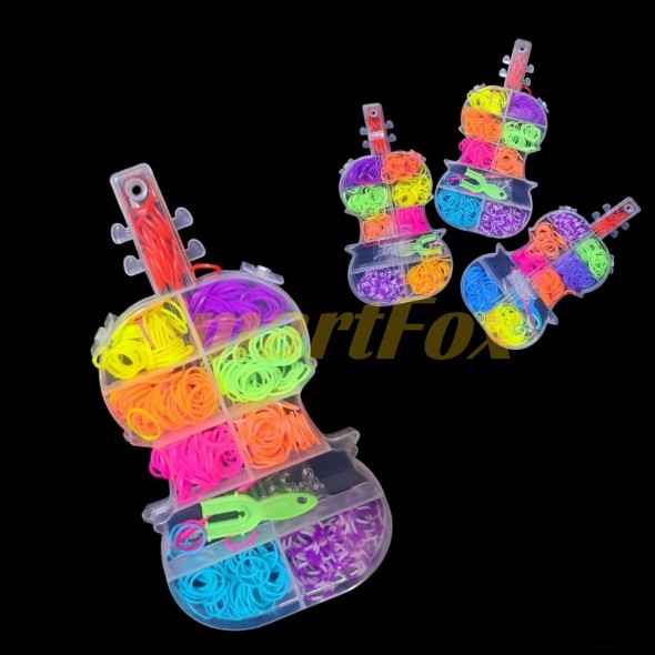 Творчий набір гумки для плетіння R-5423 (360-380pcs) (продаж по 12шт, ціна за одиницю)