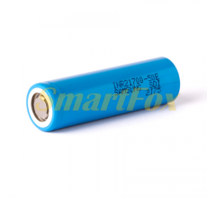 Акумулятор 21700 Li-Ion INR21700-50E 4900mAh, 10A, 4.2/3.6/2.5V, Blue