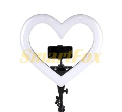 Лампа LED для селфі світлодіодна RGB JM33-13 33cm (Heart Style)