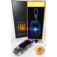 Зажигалка электронная подарочная USB Украина 469 - Фото №1