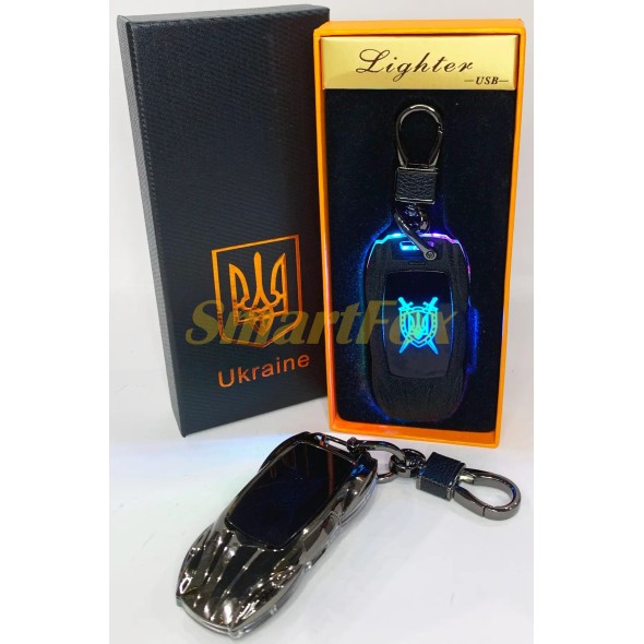 Зажигалка электронная подарочная USB Украина 471