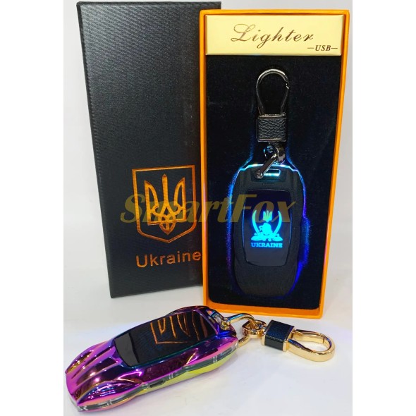 Зажигалка электронная подарочная USB Украина 470