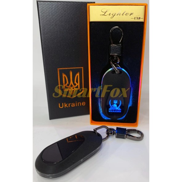 Зажигалка электронная подарочная USB Украина 473