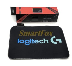 Килимок для мишки 250*350 RGB Logitech L-350 RS-02, товщина 3 мм (у коробці)
