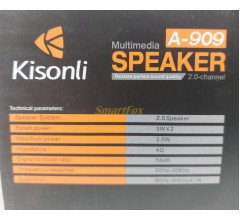 Колонки для PC 2.0 Kisonli A-909