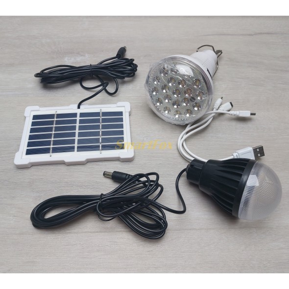 Лампа для кемпинга Solar панель CL-508
