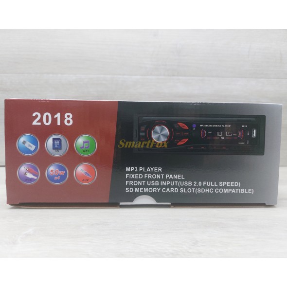 Автомагнітола 2018 USB/MP3/FM