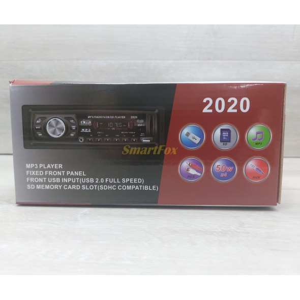 Автомагнітола 2020 USB/MP3/FM