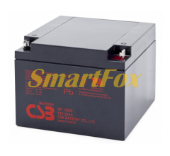 Акумуляторна батарея CSB GP12260, 12V 26Ah (166х175х125 мм), Q2/100