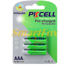 Аккумулятор PKCELL 1.2V  AAA 600mAh NiMH Already Charged, 4 штуки в блистере цена за блистер