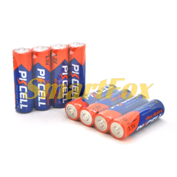 Батарейка щелочная PKCELL 1.5V AA/LR6, 4 штуки в упаковке, цена за упаковку