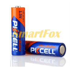 Батарейка лужна PKCELL 1.5V AA/LR6, 2 штуки у блістері, ціна за блістер