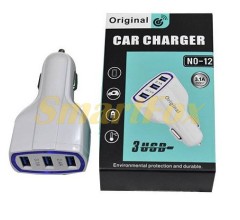 АЗУ CAR CHARGER NO-12 3USB 3.1A