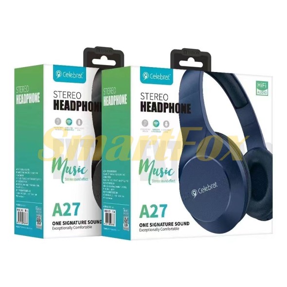Бездротові навушники Bluetooth Celebrat A27