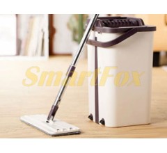 Швабра-лентяйка Scratch Cleaning Mop с ведром 10л