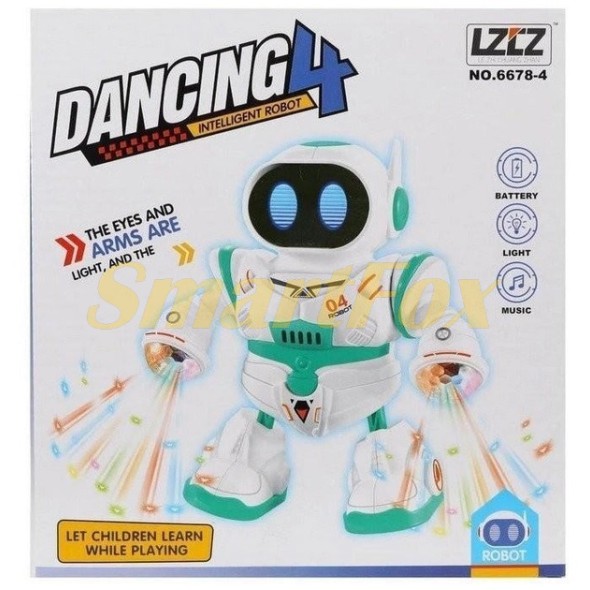 Робот танцюючий DANCING4 6678-4 Light and Music