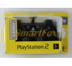 Игровой манипулятор (джойстик) PS2 HAMA Controller Black Force