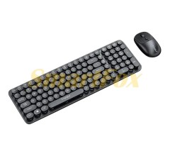 Клавиатура + мышь беспроводная TWolf TF350 Black