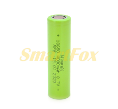 Акумулятор 18650 WMP-4000 Li-Ion Flat Top, 2000mAh, 3.7V, Green