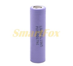 Аккумулятор 18650 Li-Ion LG INR18650 F1L, 3350mAh, 4.875A, 4.2/3.7/2.5V, Purple, 2 шт в упаковке, цена за 1 шт