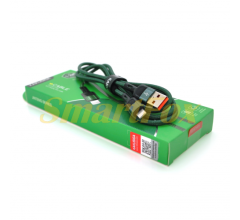 USB кабель iKAKU KSC-458 JINTENG Lightning, Green, 1.2м