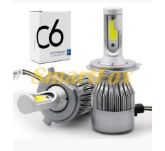 Автомобильные лампы LED H1-C6 (2шт) 18W