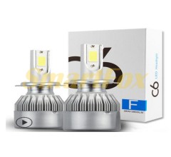 Автомобильные лампы LED C6-H4 (2шт.)