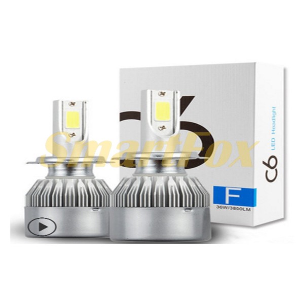 Автомобільні лампи LED C6-H4 (2шт.)