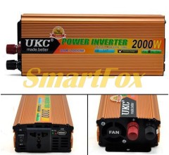 Перетворювач (інвертор) UKC SSK 12V-220 2000W