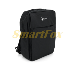 Рюкзак для ноутбука T2 15.6, материал нейлон, выход под USB-кабель, черный