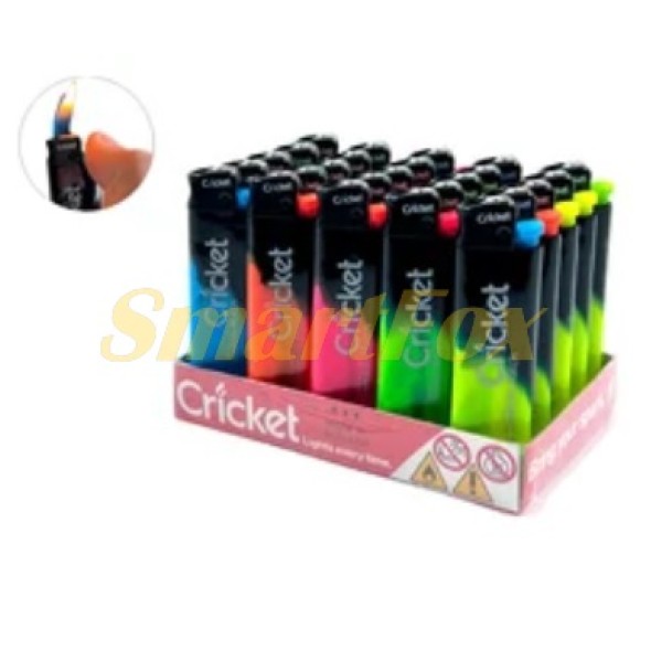 Зажигалка газовая Cricket Fusion (заказ упаковкой 25шт, цена за 1шт)