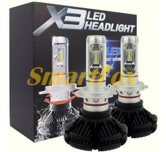 Автомобильные лампы LED H11-X3 (2шт)