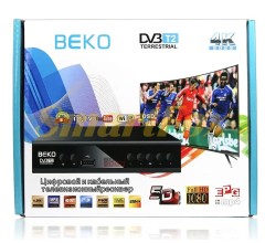 Приставка T2 Beko BK-2020 DVB-T2 IPTV/YouTube/WiFi/MP4/4K/1080