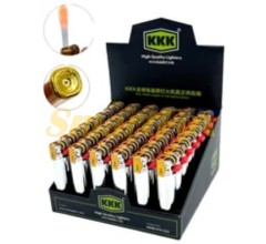 Зажигалка газовая KKK 3KF-018 (заказ упаковкой 48шт, цена за 1шт)