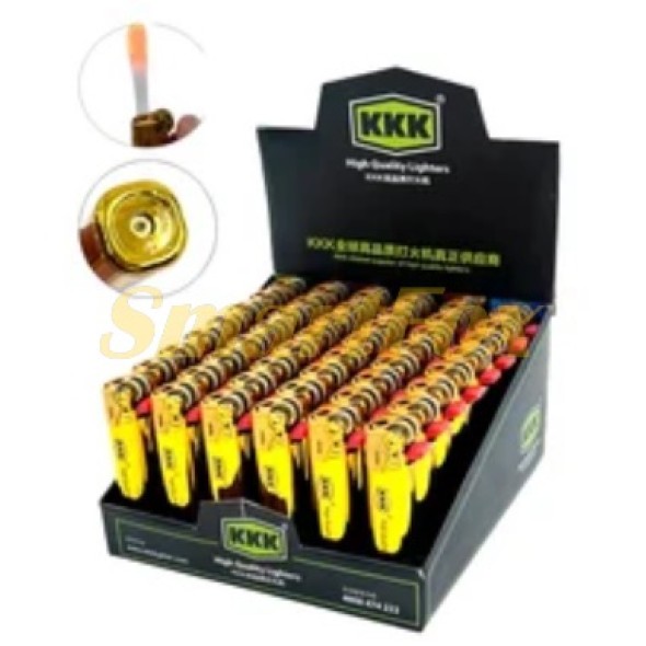 Зажигалка газовая KKK 3KF-017 (заказ упаковкой 48шт, цена за 1шт)