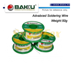 Припой BAKKU проволочный Solder wire BK10005 DIA 0,5mm (50g)