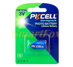 Батарейка литиевая PKCELL 3V CR123A Lithium Manganese Battery