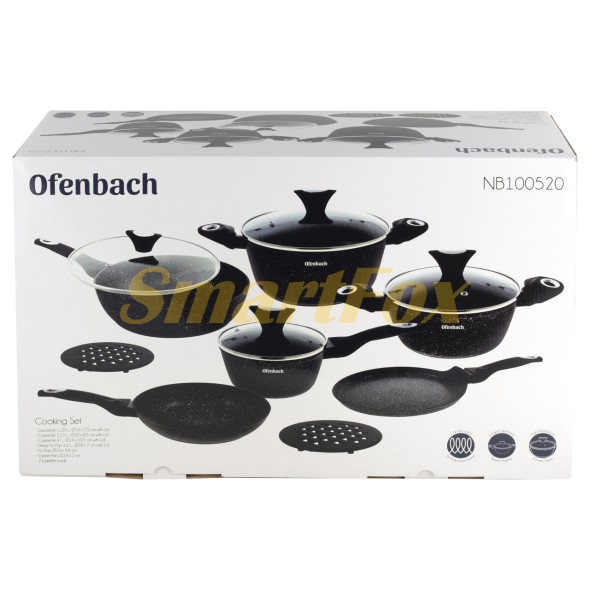 Набор посуды Ofenbach 12 предметов с подставками