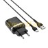 СЗУ USB 3.0 HOCO C12Q + кабель USB/TYPE-C