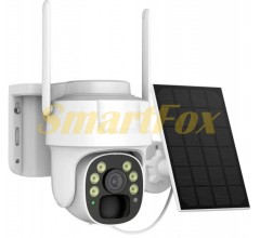 Камера видеонаблюдения PTZ уличная WiFi Y009 с солнечной панелью