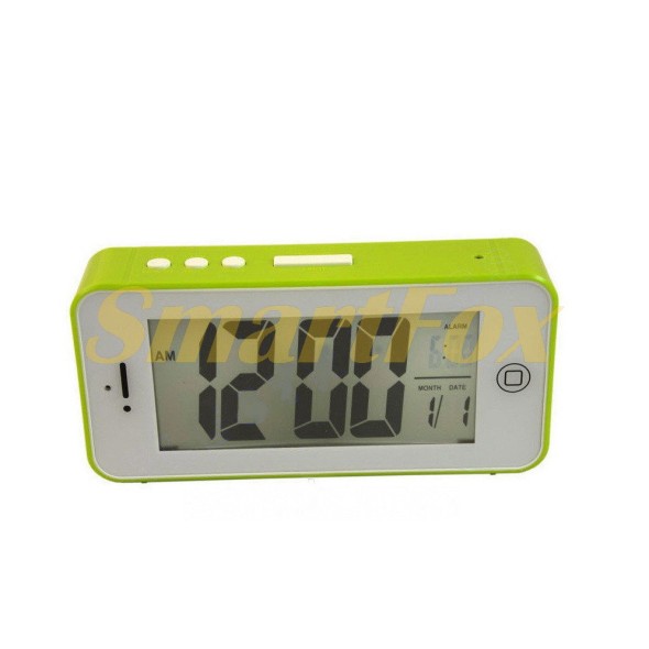 Годинник настільний Н-136 будильник дата без підсвічування