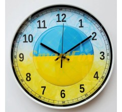 Часы настенные тематические Украина 29см t41 (ожидание 1-2 дня)